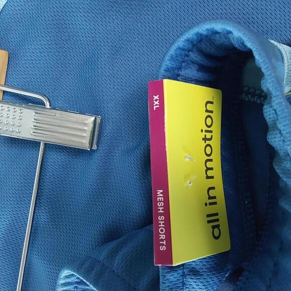 Blue Mesh Shorts | All in Motion | XXL - Picture 5 of 7